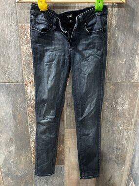PAIGE Dark Verdugo Ankle Skinny Jeans